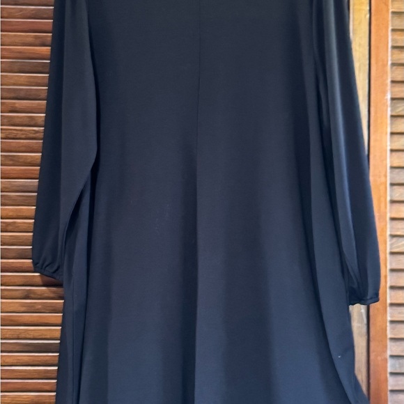 Lane Bryant Dress Womens Plus Size 22-24 Black/white Poly/Rayon Stretch  sku3364 - Picture 10 of 12